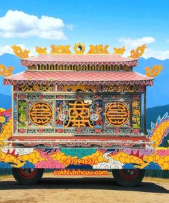 Xe tang lễ kéo tay